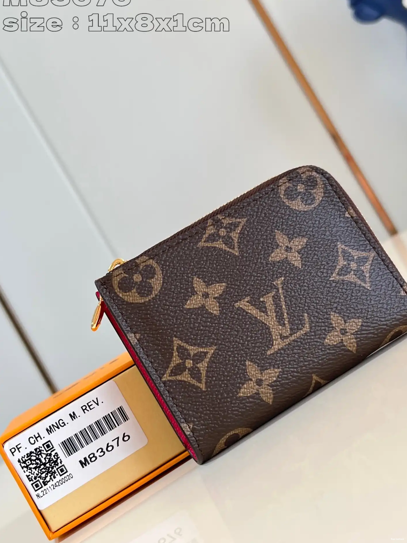 Cheap Louis Vuitton Compact Wallet-11*8.5*1.5CM Noa 0505